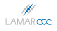 Lamar CTC Logo Grey and Blue